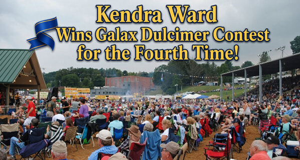 Kendra Ward Claims Fourth Dulcimer Title at 90th Galax Old Fiddlers' Convention